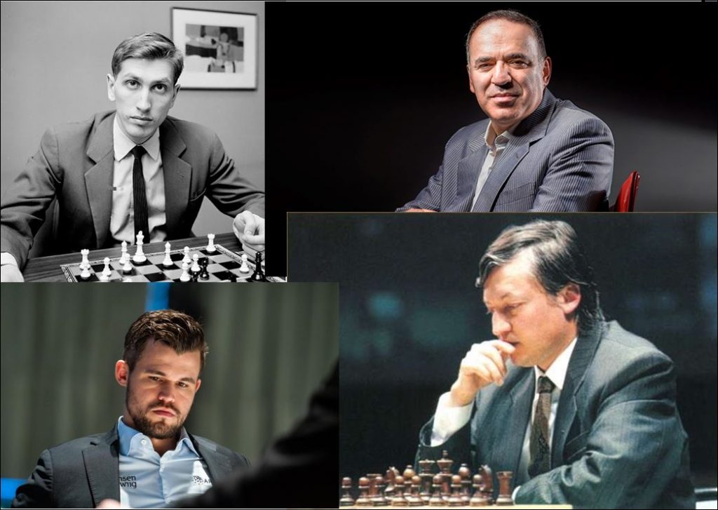 Fischer, Kasparov e Carlsen – quem é o melhor de todos os tempos?