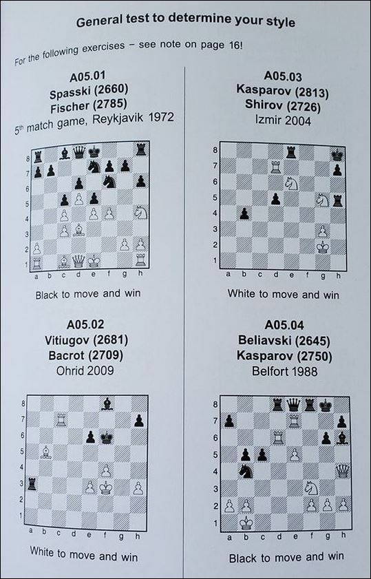 The Human Factor in Chess - The Testbook