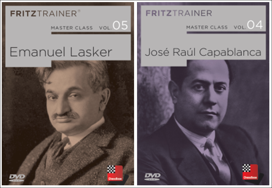 Master Class, Vol. 3, 4, 6: Alekhine, Capablanca, and Karpov - Chess  Biography Software DVD